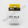 Nikon аккумулятор для nikon coolpix 3500 батарея en-el2 для фотоаппарата 379802131