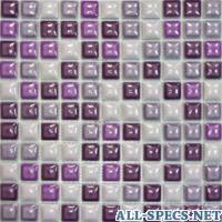 Elada Mosaic mosaico 25tc-vm 300x300x9 mm Lilla miscela 730605141