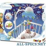 Smoby cotoons mobile musa. su letto fiore blu 211407 84511415