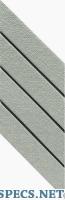 Natucer керамическая плитка art picasso espiga aluminium 10 right настенная 16,3x31,5 см 730601127