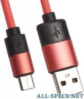 Liberty Project 0L-00030358 кабель USB - microUSB Pink, металлические разъёмы, 1m 3992118
