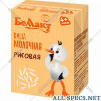 Беллакт Kasha latte "Bellact." riso 207 g.