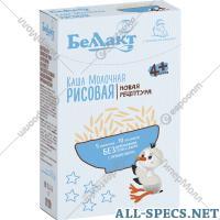 Беллакт Kasha secco latte secco "Bellact." riso 200 g.