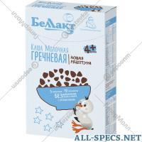 Беллакт Kasha secco latte "Bellact." grano saraceno, 200 g.