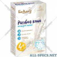 Беллакт Kasha secco latte "Bellact." su caprino latte, riso 200 g.