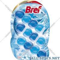 Bref Гель чистящий для унитаза «Bref» Brilliante, Арктическая волна, 3х42 г