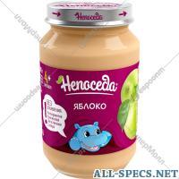 Непоседа purè fruttato "Siediti". mela senza zucchero 185 g.